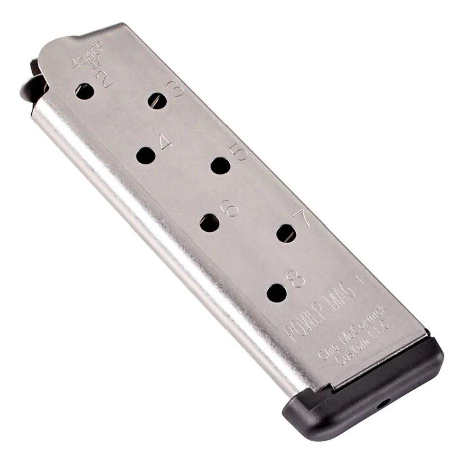 Chip McCormick Power Mag Plus .45 ACP 8rd for 1911 | Natchez